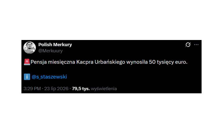 Tyle MIESIĘCZNIE ZARABIAŁ Kacper Urbański w Legii!